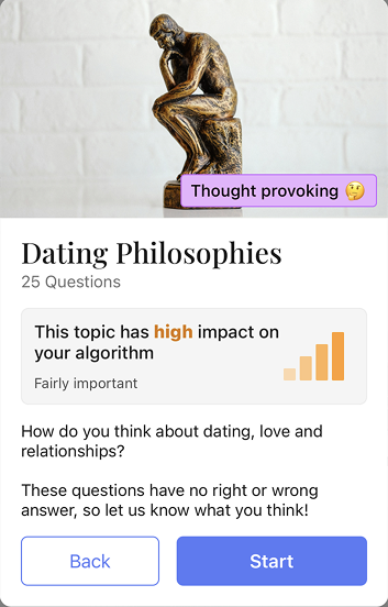Question Hub topic details modal